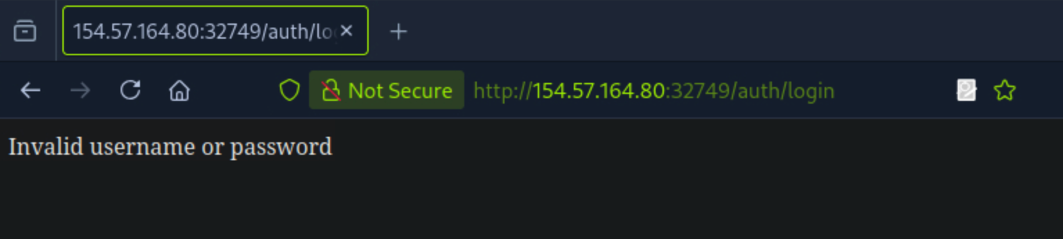 Login Page
