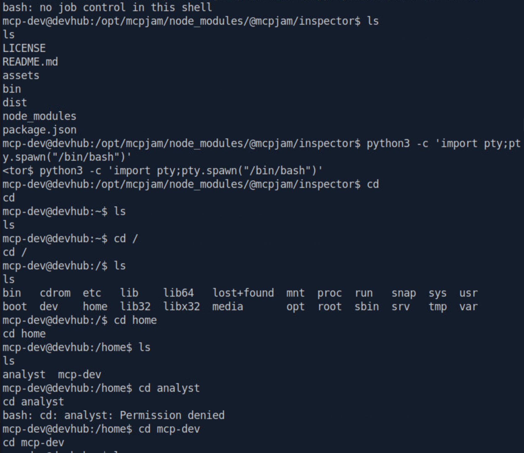 mcp-dev home