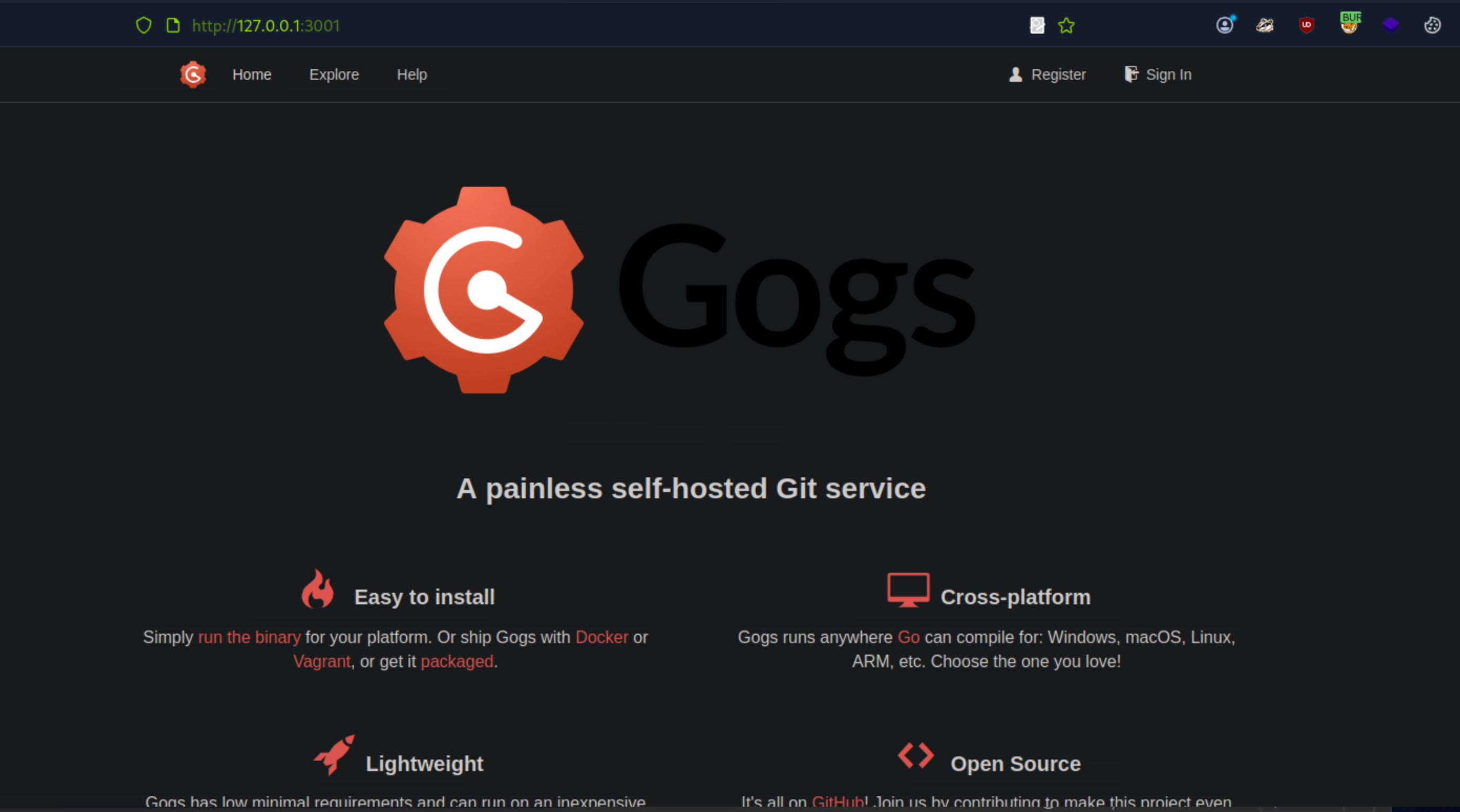 local-service gog